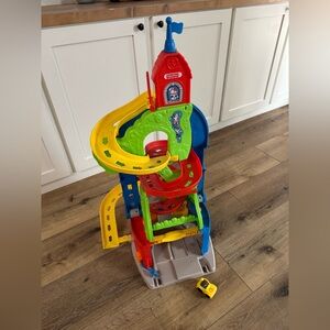 Fisher price Little People Sit N Stand Skyway 2 in 1 Racetrack